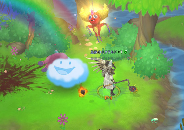 よじれ虹の国 変な人形