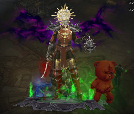 【ディアブロ3プレイ日記72】ネクロマンサー、成長途上の姿をさらすw