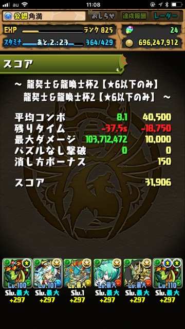 大したことないスコア