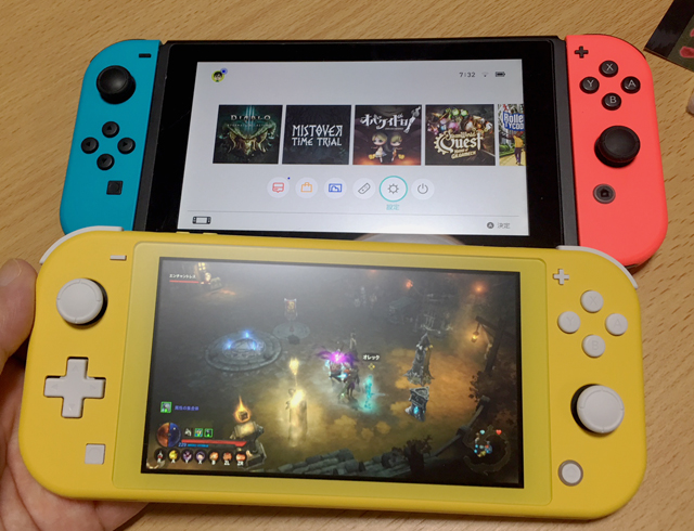 ディアブロ3プレイ日記114】デーモンハンターSwitch Liteに