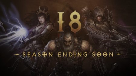 【ディアブロ3プレイ日記130】シーズン18、11月10日に終了!