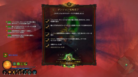 【ディアブロ3プレイ日記168】シーズン19、シーズンジャーニー制覇