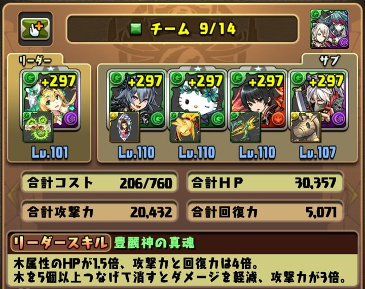 【パズドラ部】第955回：超転生フレイヤのテンプレパを考える